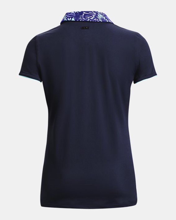 Women's UA Iso-Chill Polo, Blue, pdpMainDesktop image number 8
